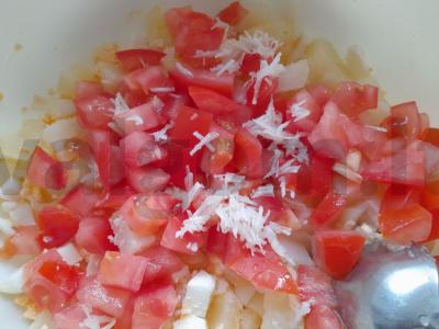 Daržovių salotas su rukola Žingsnis 6