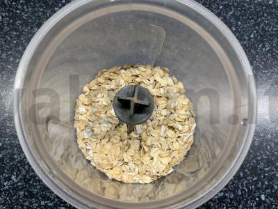 Avižiniai sausainiai su obuolių tyre arbatai Žingsnis 1