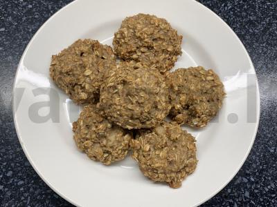 Avižiniai sausainiai su obuolių tyre arbatai Žingsnis 5