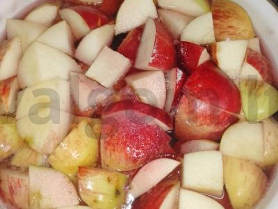 Kompotas su uogų sultimis ir obuoliais Žingsnis 2