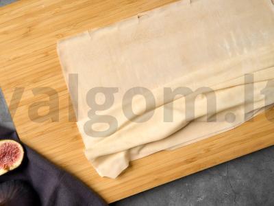 Filo pyragas su figomis Žingsnis 4
