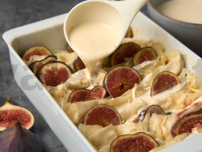 Filo pyragas su figomis Žingsnis 6