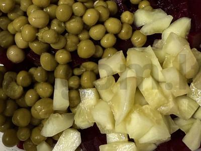 Burokėlių salotas su česnaku ir mocarela Žingsnis 2