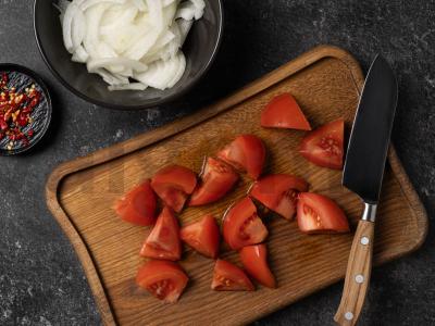 Harcho su jautiena ir ryžiais Žingsnis 4