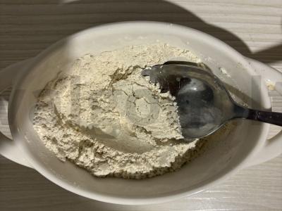 Greitas obuolių keksiukas vienam Žingsnis 4