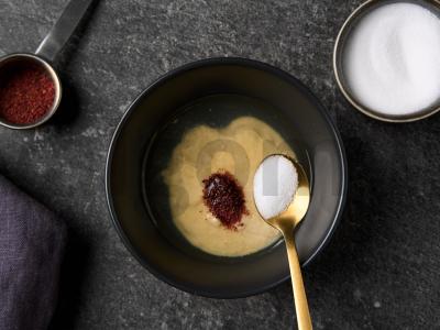 Salotos su batatais ir kopūstais Žingsnis 5