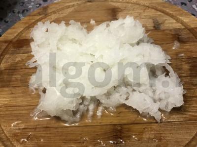 Kotletai su enoki grybais Žingsnis 2