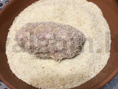 Kotletai su enoki grybais Žingsnis 7