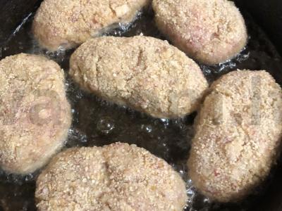 Kotletai su enoki grybais Žingsnis 9