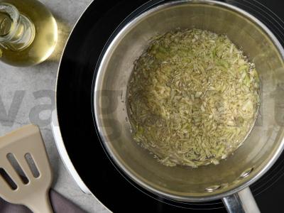 Aromatingi „kankorėžiai“ iš gruzdintų kalmarų Žingsnis 3