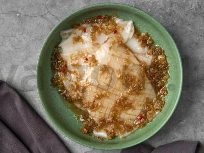 Aromatingi „kankorėžiai“ iš gruzdintų kalmarų Žingsnis 7