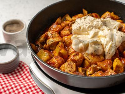 Troškinta kiauliena sūrio padaže Žingsnis 5