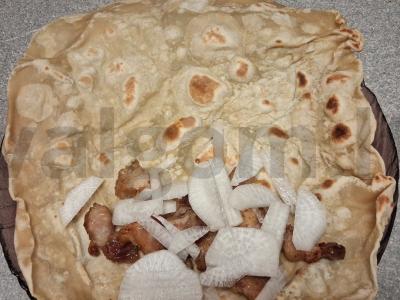 Šašlykas su kiauliena ir daikonu Žingsnis 3