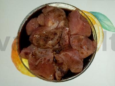 Šašlykas iš kiaulienos balzamiko marinade Žingsnis 3