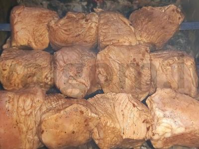 Šašlykas iš kiaulienos balzamiko marinade Žingsnis 4