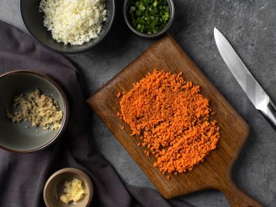 Greiti ryžių popieriaus koldūnai Žingsnis 1