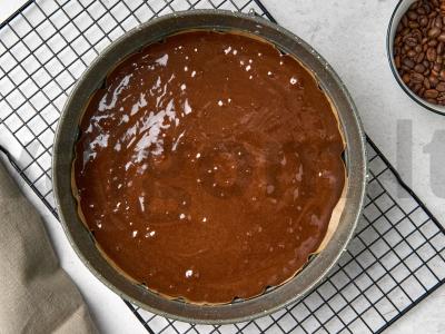 Šokoladinis aviečių tortas Žingsnis 3
