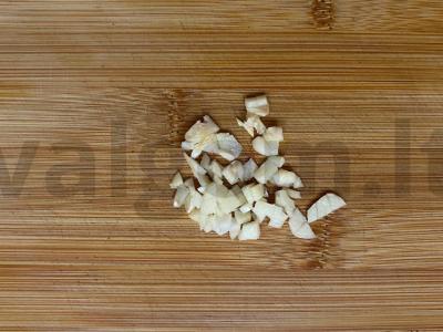 Daržovių salotas su keptu Adygei sūriu Žingsnis 6