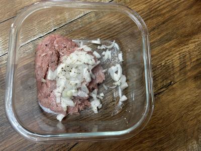 Tortilija su faršo, pomidorų ir sūrio įdaru Žingsnis 1