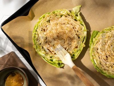 Kopūstų steikas su parmezanu Žingsnis 3