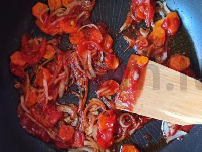 Šviežių kopūstų šči su aštriu raudonu pipiru Žingsnis 8