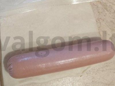 Dešrelės sluoksniuotame tešloje Žingsnis 2