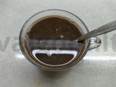 Kvapnus kava su kakava ir halva Žingsnis 5