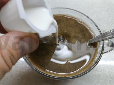 Kvapnus kava su kakava ir halva Žingsnis 6