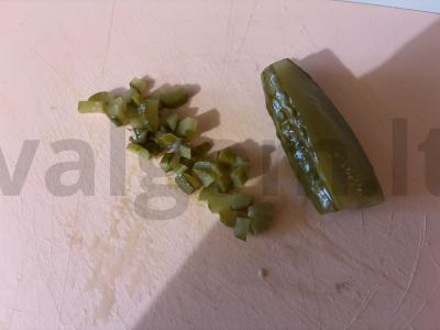 Grietinės padažas žuviai Žingsnis 2