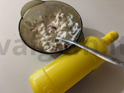 Grietinės padažas žuviai Žingsnis 6