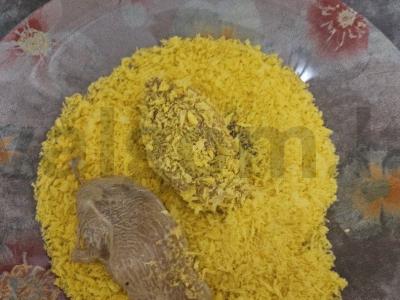 Traškūs vištienos nagetai Žingsnis 5