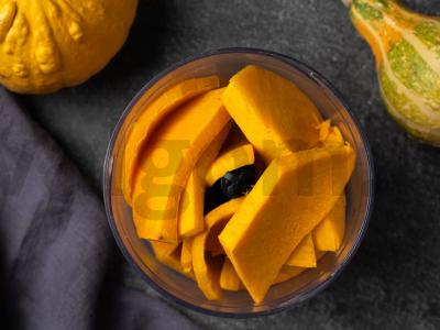 Moliūgų keksiukas su karamele Žingsnis 2