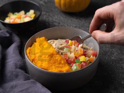 Moliūgų keksiukas su karamele Žingsnis 5