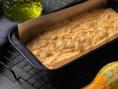 Moliūgų keksiukas su karamele Žingsnis 6