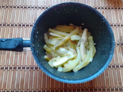 Funchosa su cukinija ir saldžiuoju pipiru Žingsnis 4