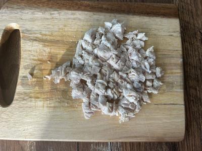 Juliens su vištiena ir pievagrybiais tartaletėse Žingsnis 3