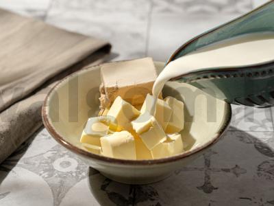 Skandinavijos cinamoninės bandelės Žingsnis 1