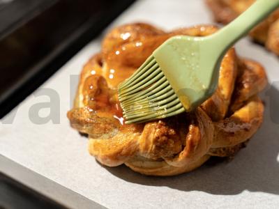 Skandinavijos cinamoninės bandelės Žingsnis 9