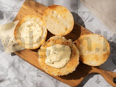 Krevetėmis užpildytas burgeris Žingsnis 7