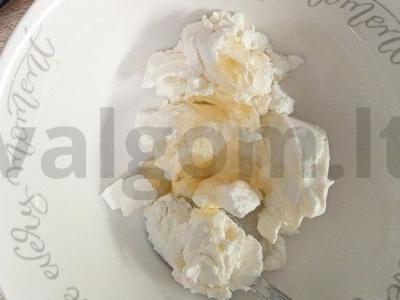 PP bento tortas per 5 minutes be miltų ir cukraus Žingsnis 6