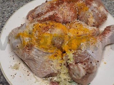 Vištiena namuose su padažu Žingsnis 3