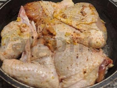 Vištiena namuose su padažu Žingsnis 4