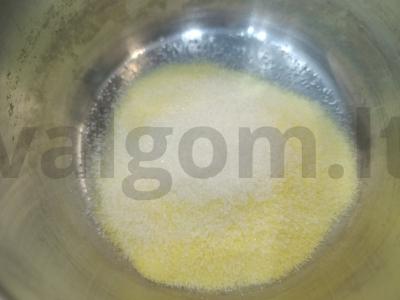 Mini mankai su pienu Žingsnis 1