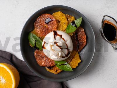 Citrusų salotas su burata Žingsnis 4