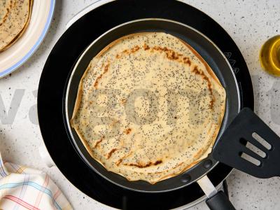 Moliūgų blynai Žingsnis 6