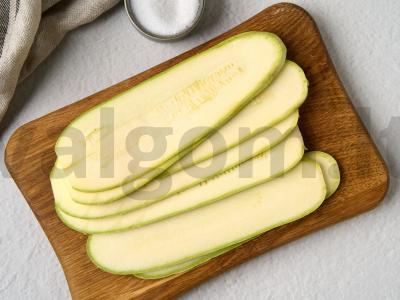 Cukinijų ritinėliai Žingsnis 1