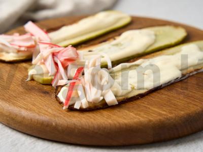 Cukinijų ritinėliai Žingsnis 5