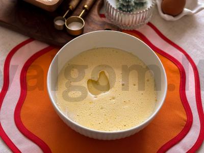 Šokoladinis keksiukas su spanguolėmis „Eglutė“ Žingsnis 2