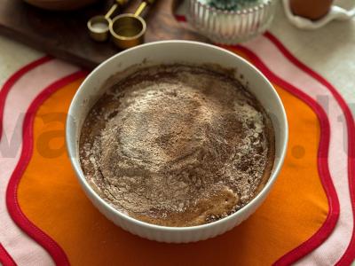 Šokoladinis keksiukas su spanguolėmis „Eglutė“ Žingsnis 4