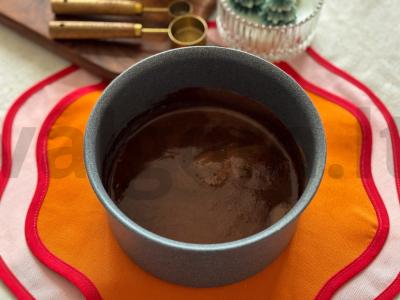 Šokoladinis keksiukas su spanguolėmis „Eglutė“ Žingsnis 9